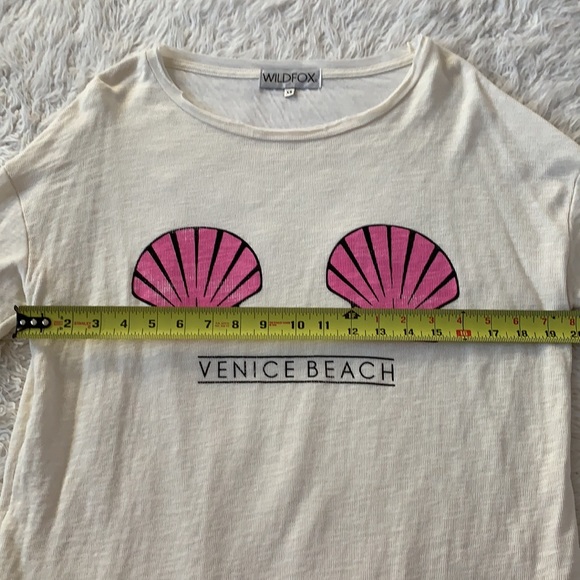 Wildfox Venice beach sweatshirt tunic sea shell - Picture 7 of 9